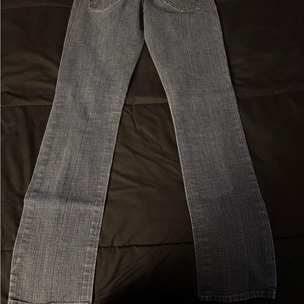 Younique Women's Dark Gray Straight Leg Jeans